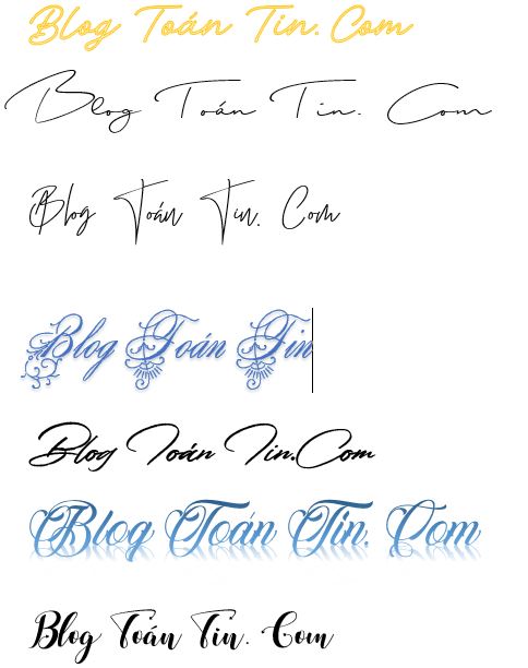 Read more about the article Phông chữ nghệ thuật đẹp