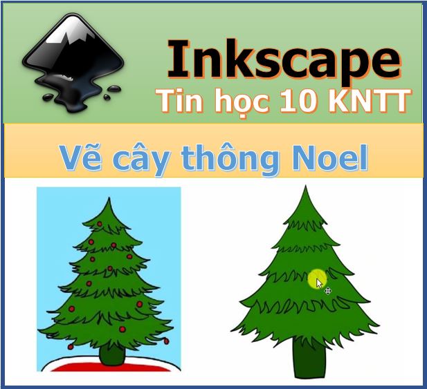 Nếu bạn đang muốn học cách tạo ra một cây thông Noel hoàn chỉnh bằng công nghệ Inkscape - một phần mềm xử lý đồ họa miễn phí -, thì hình ảnh này sẽ là tài liệu hữu ích dành cho bạn. Đừng ngần ngại nhấp chuột vào hình ảnh và bắt đầu khám phá các kỹ thuật vẽ cây thông Noel trực quan và đầy thú vị.