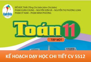 Read more about the article Kế hoạch dạy học Toán 11 Cánh Diều công văn 5512 chi tiết