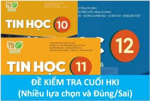Đề kiểm tra cuối HKI Tin học KNTT