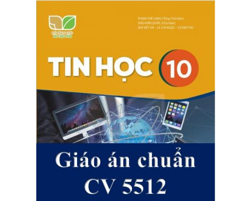 Giáo án Tin học 10 Kết nối tri thức KNTT